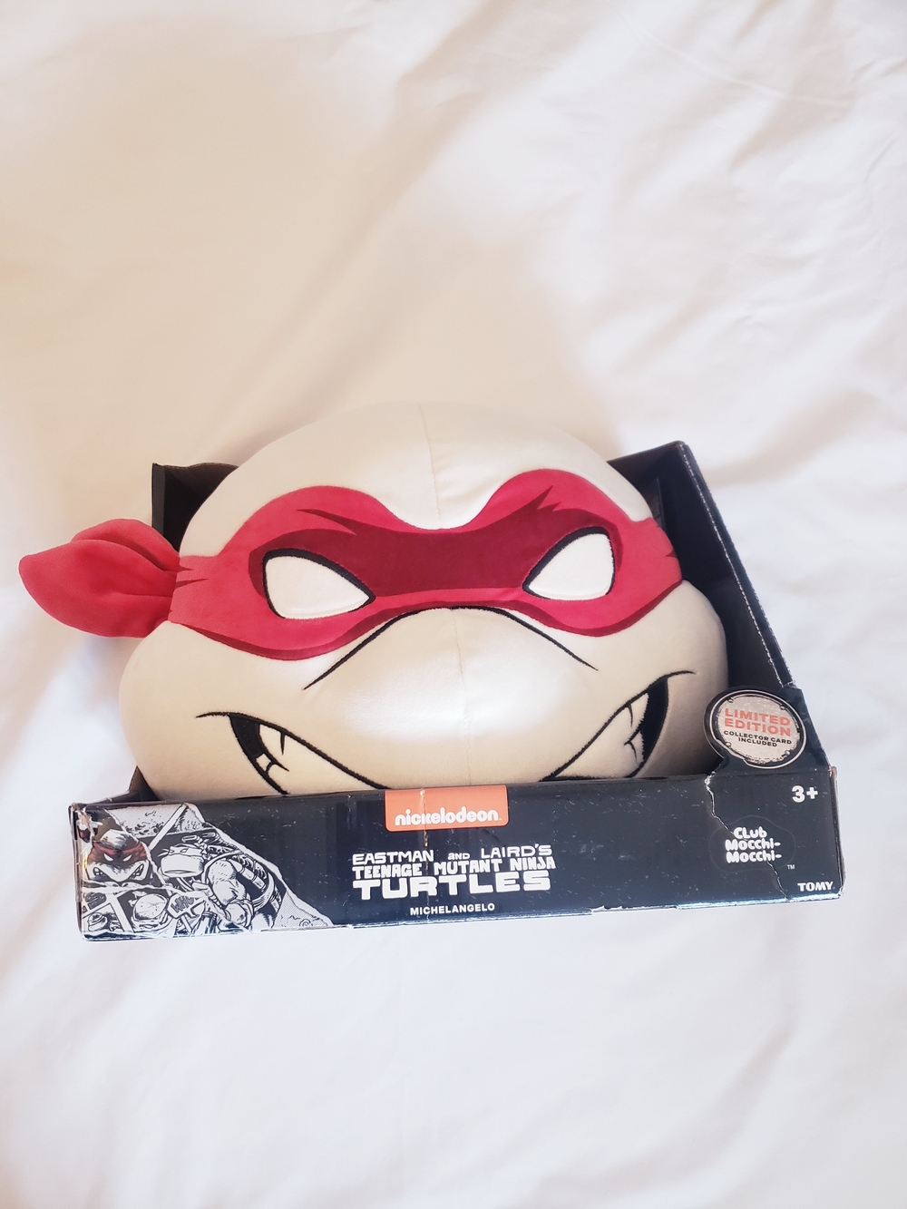 Club Mocchi Mocchi Teenage Mutant Ninja Turtles Michelangelo Mega 15" Plush 40th